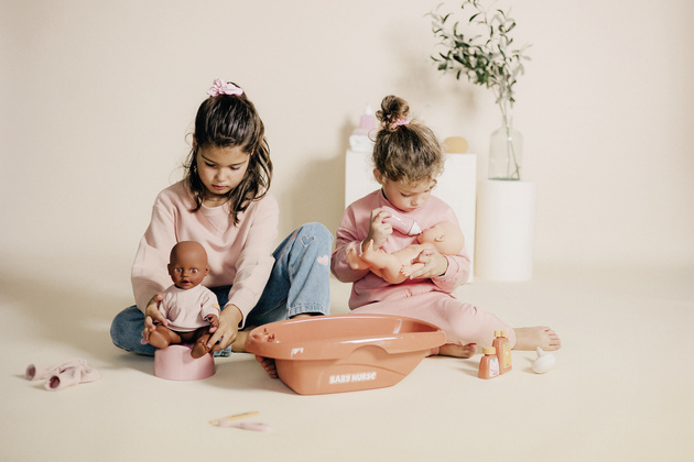 Baby Nurse Zestaw do kąpieli dla Lalek dla Małych Opiekunek wanienka i akcesoria