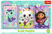 Puzzle Trefl 3 x 50 Koci Domek Gabi Poznajcie Gabi Gabby's Dollhouse
