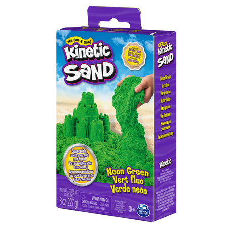 Piasek kinetyczny Kinetic Sand zielony 227 g