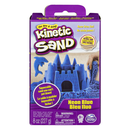 Piasek kinetyczny Kinetic Sand niebieski 227 g