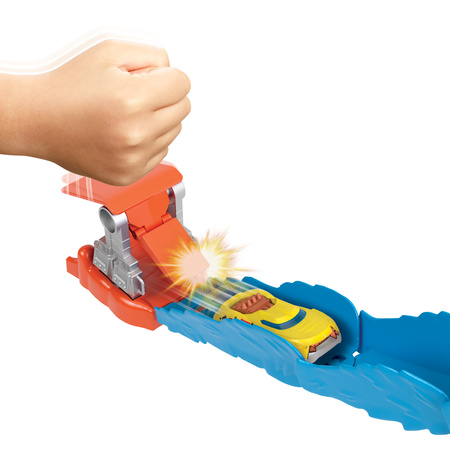 Hot Wheels City zestaw Pułapka Goryla + pojazd