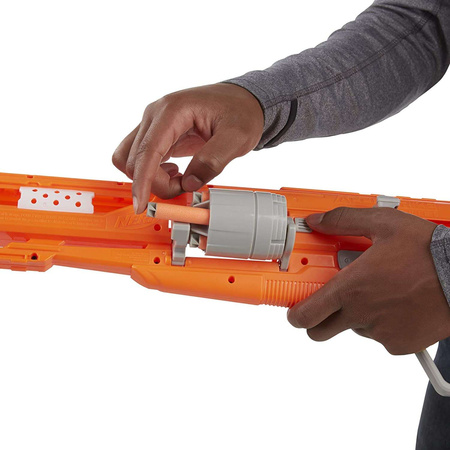 OUTLET NERF N-Strike Elite wyrzutnia Alphahawk 10 strzałek USZKODZONE OPAKOWANIE