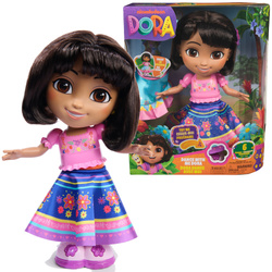 Dora Poznaje Świat Lalka Interaktywna Dora 30 cm 10+ dźwięków Dance with Me