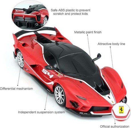 Zdalnie Sterowany Samochód Ferrari FXX-K Evo 1:18