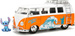Stitch Disney zestaw figurka 4 cm + pojazd Volkswagen T1 1:24