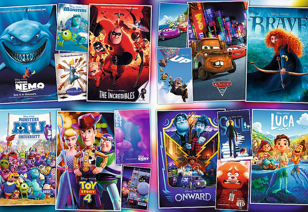 Puzzle 6000 Disney Pixar Epic Animation Gallery UFT Trefl