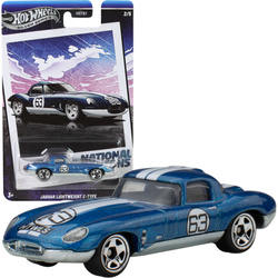 Hot Wheels National Icons auto Jaguar Lightweight E-Type 7 cm