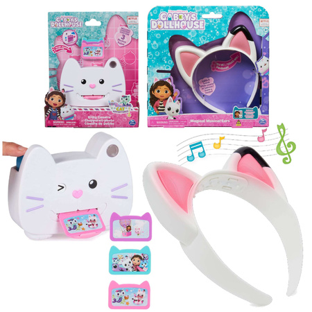 Koci Domek Gabi Gabby's Dollhouse Kitty Kamera Koci Aparat Fotograficzny oraz Opaska Magiczne uszy kota