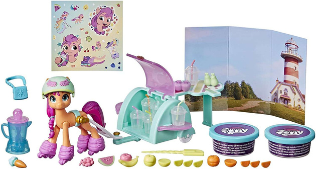 My Little Pony Sklepik ze smoothie zestaw z figurką Sunny Starscout 