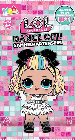 5 x LOL Surprise Dance Off! Kolekcjonerska gra w karty booster