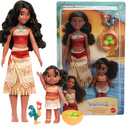 Zestaw lalek Vaiana 2 siostry Vaiana & Simea + akcesoria