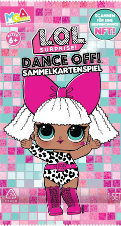 5 x LOL Surprise Dance Off! Kolekcjonerska gra w karty booster