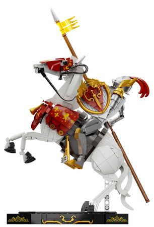 Klocki Konstrukcyjne Pantasy Warrior Knight Rycerz na Koniu z ruchomymi akcesoriami 905 elementów