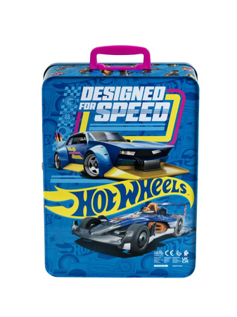 Hot Wheels Puszka do przechowywania Walizka kolekcjonerska Collecting Case na 50 aut