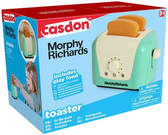 Toster dla dzieci tosty zestaw akcesoria Morphy Richards Casdon