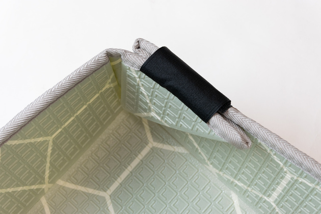 Dwustronna Składana Mata Edukacyjna 2w1 z pianki XPE Podłogowa Bezpieczna Humbi 200x180 cm z rzepami