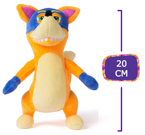 Dora Poznaje Świat Maskotka Rabuś pluszak Swiper Przytulanka 20 cm