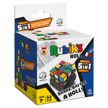 Kostka Rubika 5w1 Rubik's Roll 5 gier wersja podróżna