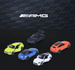 Zestaw Prezentowy Mercedes AMG 5 pojazdów osobowych Giftpack