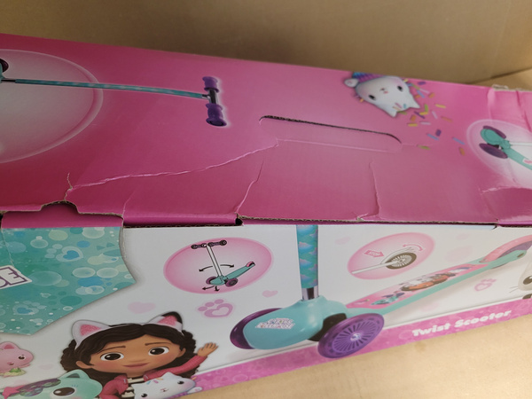 OUTLET Koci Domek Gabi Hulajnoga trójkołowa balansowa hamulec nożny USZKODZONE OPAKOWANIE