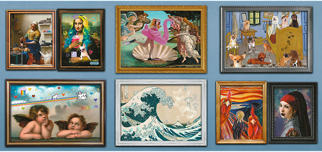 Puzzle 9000 The Greatest Disney Collection Not So Classic Art UFT Trefl