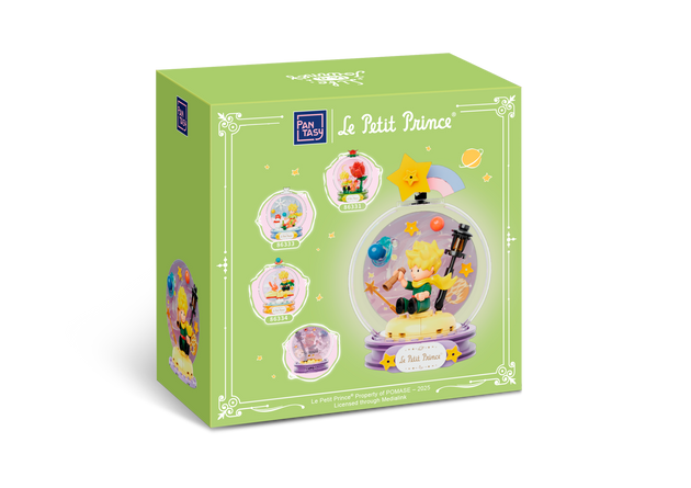 Klocki konstrukcyjne Pantasy Mały Książę Gwiaździsta lampa Starry Lamp Le Petit Prince 82 elementy