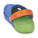 Crocs Kids Electro Sea Blue Lime Niebieskie-zielone klapki dla dzieci 