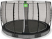 Trampolina ogrodowa z siatką zabezpieczającą do gruntu Allure Classic 366 cm czarna