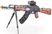 Klocki Konstrukcyjne CaDA broń karabin AK-47 Kalashnikov realistyczny Assault Rifle 738 elementów 8+