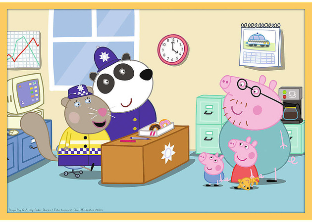 Trefl Puzzle 10w1 Poznaj Świnkę Peppę