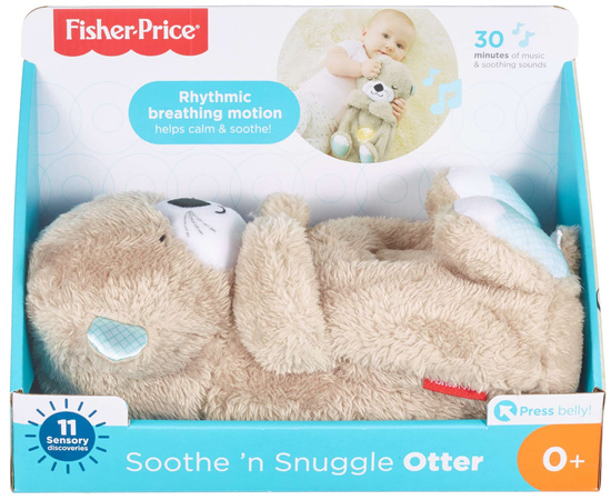 Wydra interaktywna usypianka maskotka + gryzak GRATIS