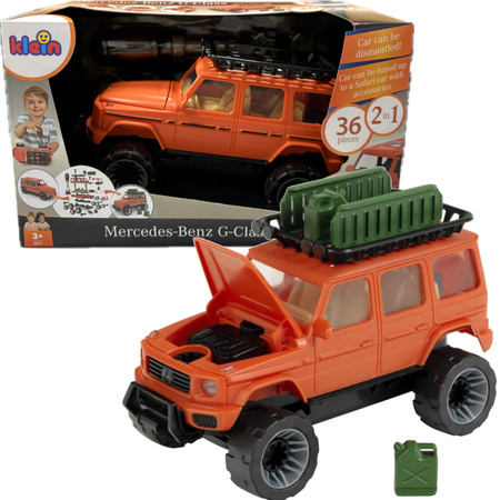 Zestaw do składania 2w1 samochód Mercedes‑Benz G‑Class 500 36 elementów