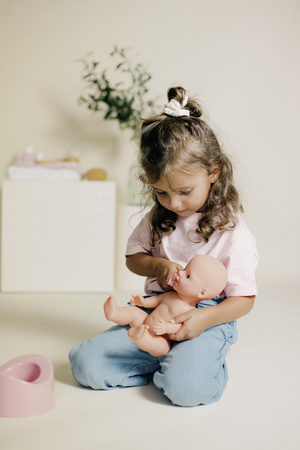 Baby Nurse Zestaw do kąpieli dla Lalek dla Małych Opiekunek wanienka i akcesoria