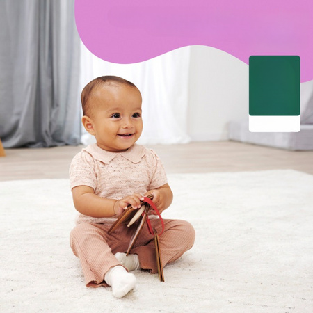 Montessori Drewniana Książka Edukacyjna Zwierzęta 7 Elementów