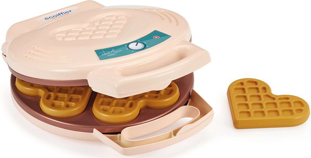 Zestaw do kuchni dla dzieci toster ekspres gofrownica blender + akcesoria 15 elementów