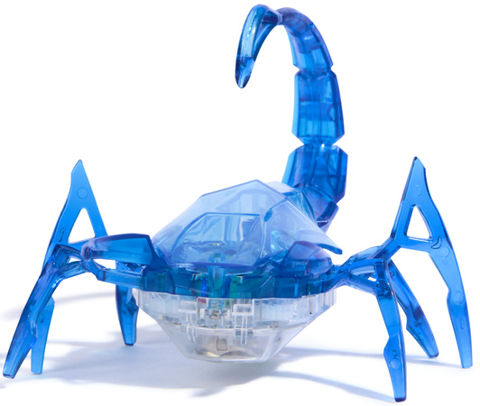 Hex Bots Ruchoma Figurka Scorpion Niebieski Zabawka Sensoryczna Światło