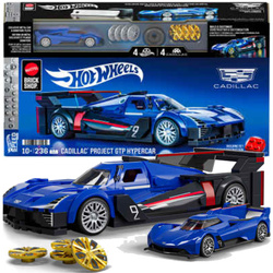 Hot Wheels Klocki Seria Speed Brick Shop Samochód Cadillac Project GTP Hypercar 236 elementów