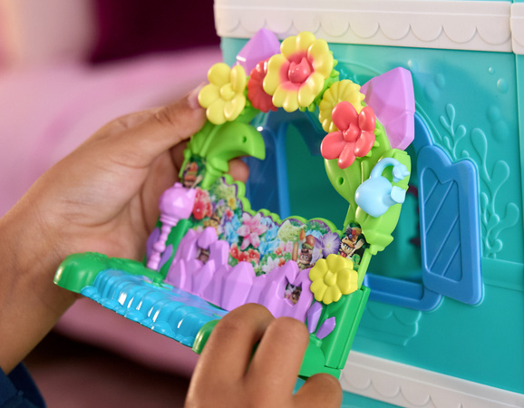 Koci Domek Gabi Film Zestaw Ogrodowy Balkon Figurka Wróżkicia + Akcesoria Gabby's Dollhouse the Movie