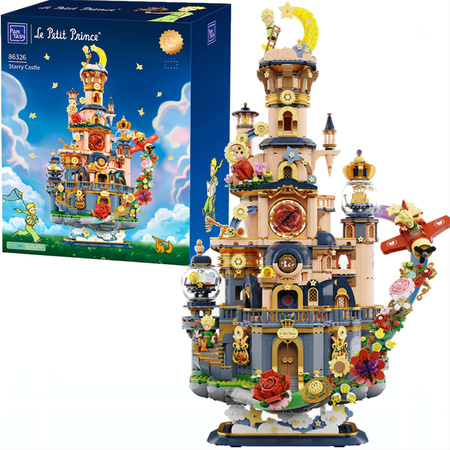 OUTLET Klocki konstrukcyjne Pantasy Mały Książę Gwiezdny Zamek 3267 elementów USZKODZONE OPAKOWANIE
