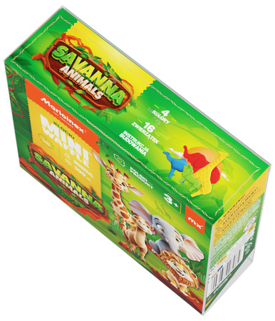 Klocki konstrukcyjne Mini Waffle Savanna 100 elementów Marioinex