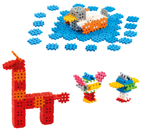 Klocki konstrukcyjne Mini Waffle 140 elementów Marioinex