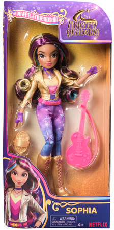 Akademia Jednorożców Zestaw Lalka Sophia 24 cm Unicorn Academy Power of Friendship