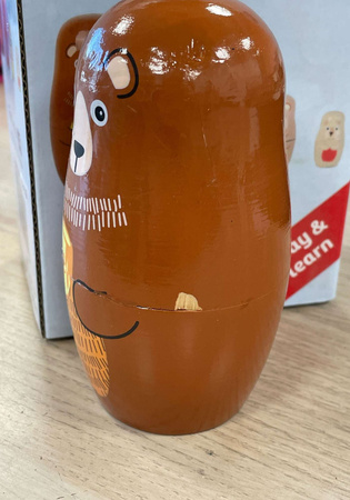 Small Foot 10621 Matrioszki Rodzina misiów WADLIWY TOWAR