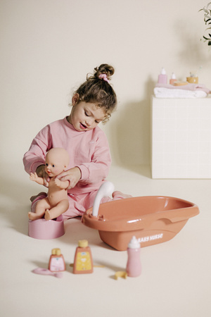 Baby Nurse Zestaw do kąpieli dla Lalek dla Małych Opiekunek wanienka i akcesoria