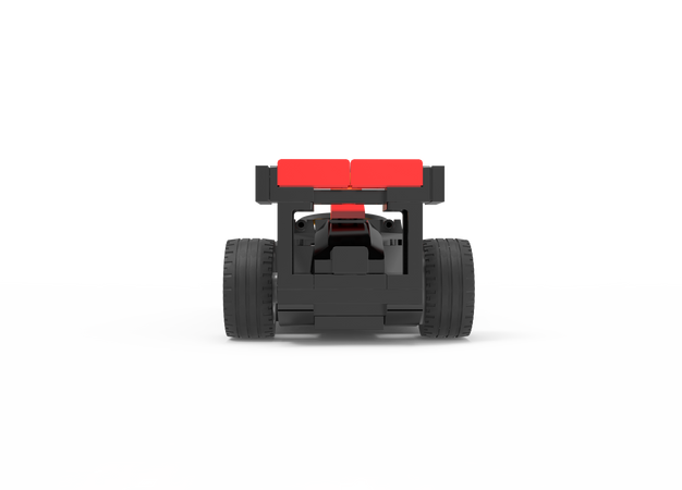 Klocki konstrukcyjne CaDA wyścigówka Samochód wyścigowy Formuła Klockon 123 elementy