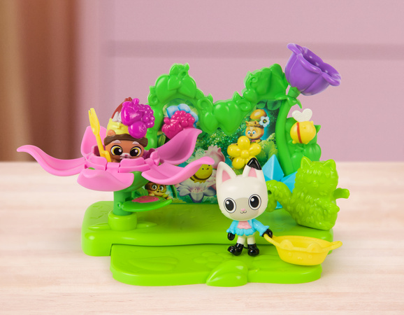 Koci domek Gabi Film Zestaw Ogrodowa Historia Garden Story Set Gabby's Dollhouse + figurki i akcesoria