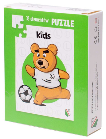 Legia Warszawa Puzzle 35 elem. Miś Kazek
