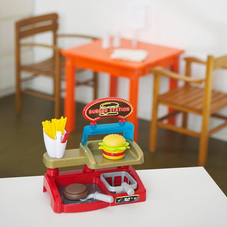 Zabawkowy zestaw kuchnia restauracja do robienia burgerów Klein Burger Station