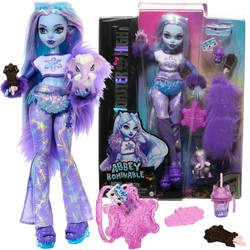 Monster High Abbey Bominable duża lalka 30 cm + akcesoria pupil ubrania Straszyceum