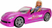 Zdalnie Sterowany różowy Kabriolet Barbie auto RC Dream Car 38 cm